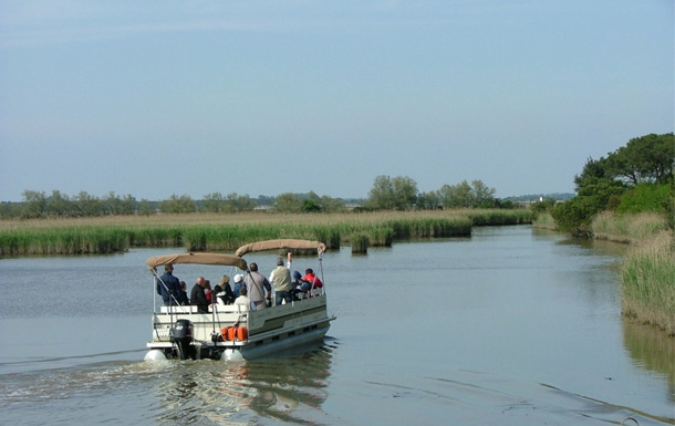 Gite in barca: Dormire nel Delta del Po